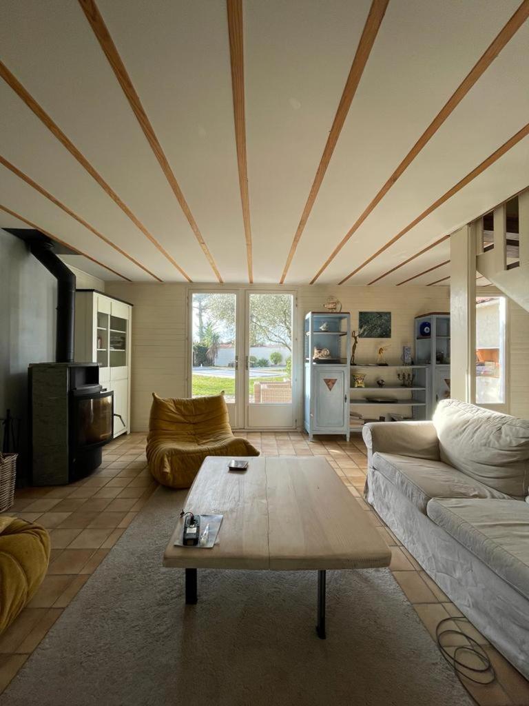 Maison Familiale En Bois Avec Piscine, Proche Du Bassin Gujan-Mestras Exterior photo